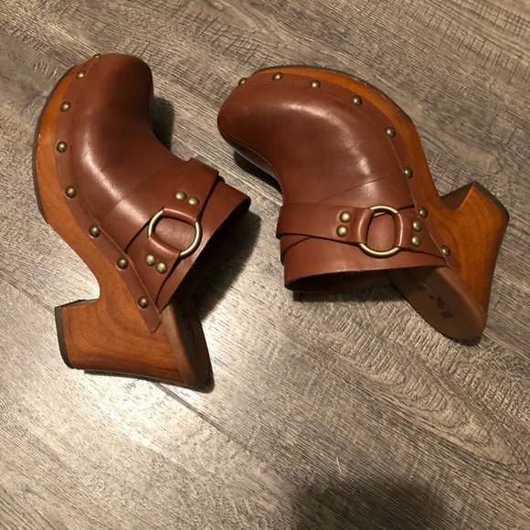 Kork-Ease Shoes - Korks by Kork-Ease Leather heeled mules | Size 6